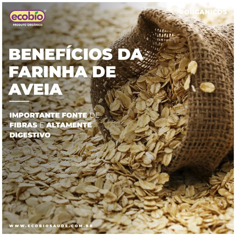 Benefícios da farinha de aveia
